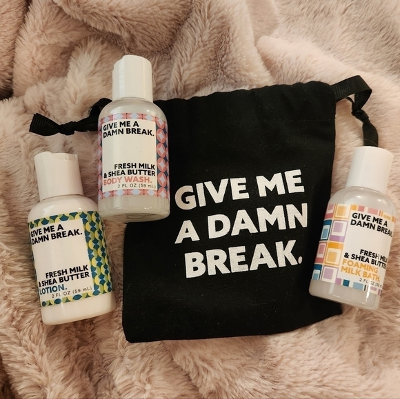 "Give Me a Damn Break" Bath Gift Set - Picture 1 of 7